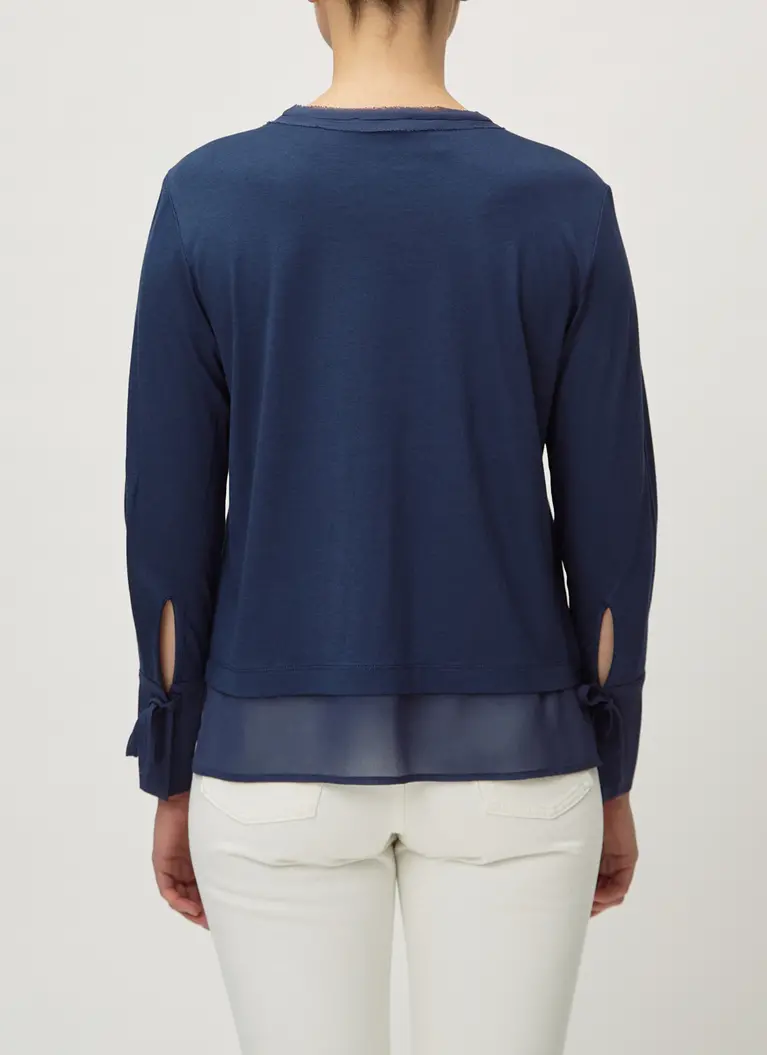 Maerz Muenchen LongsleeveBaumwoll-Modal-MischungArt. Nr. 123101-358