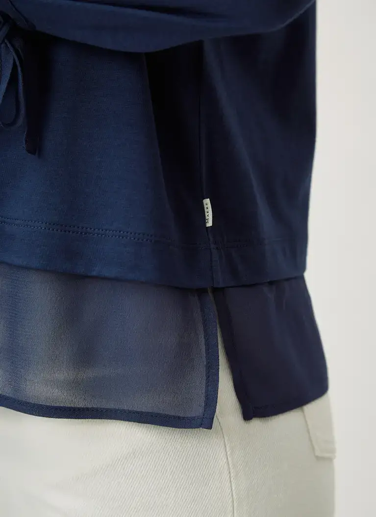 Maerz Muenchen LongsleeveBaumwoll-Modal-MischungArt. Nr. 123101-358