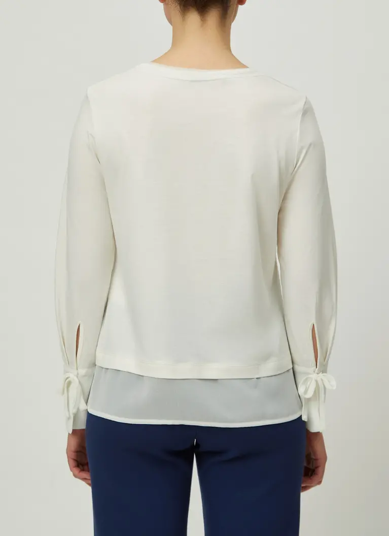 Maerz Muenchen LongsleeveBaumwoll-Modal-MischungArt. Nr. 123101-505