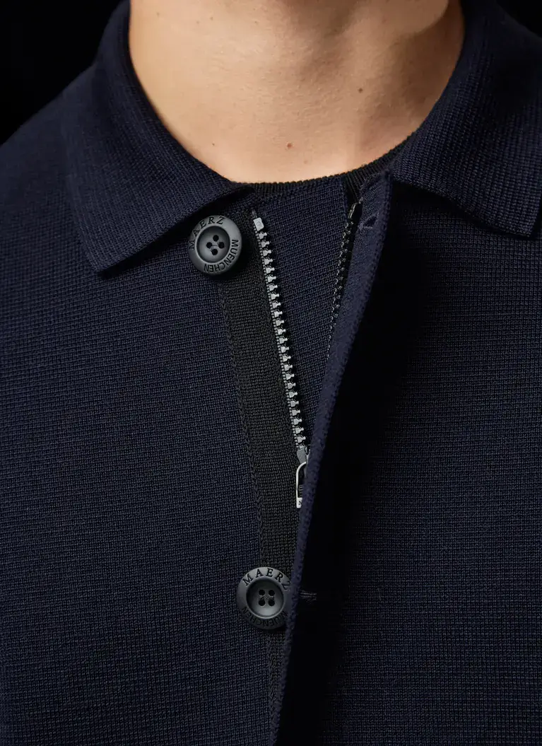 Maerz Muenchen Overshirt 100% MerinowolleArt. Nr. 571800-399