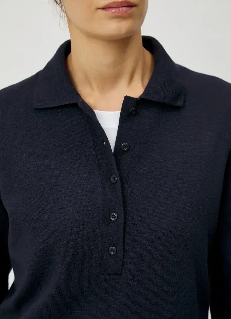 Maerz Muenchen Polokragen Pullover100% MerinowolleArt. Nr. 367600-399