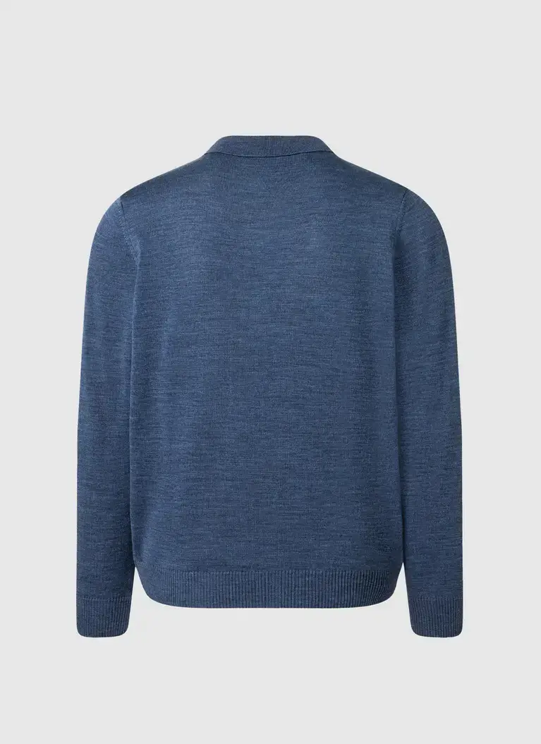 Maerz Muenchen Polokragenpullover100% MerinowolleArt. Nr. 490800-380