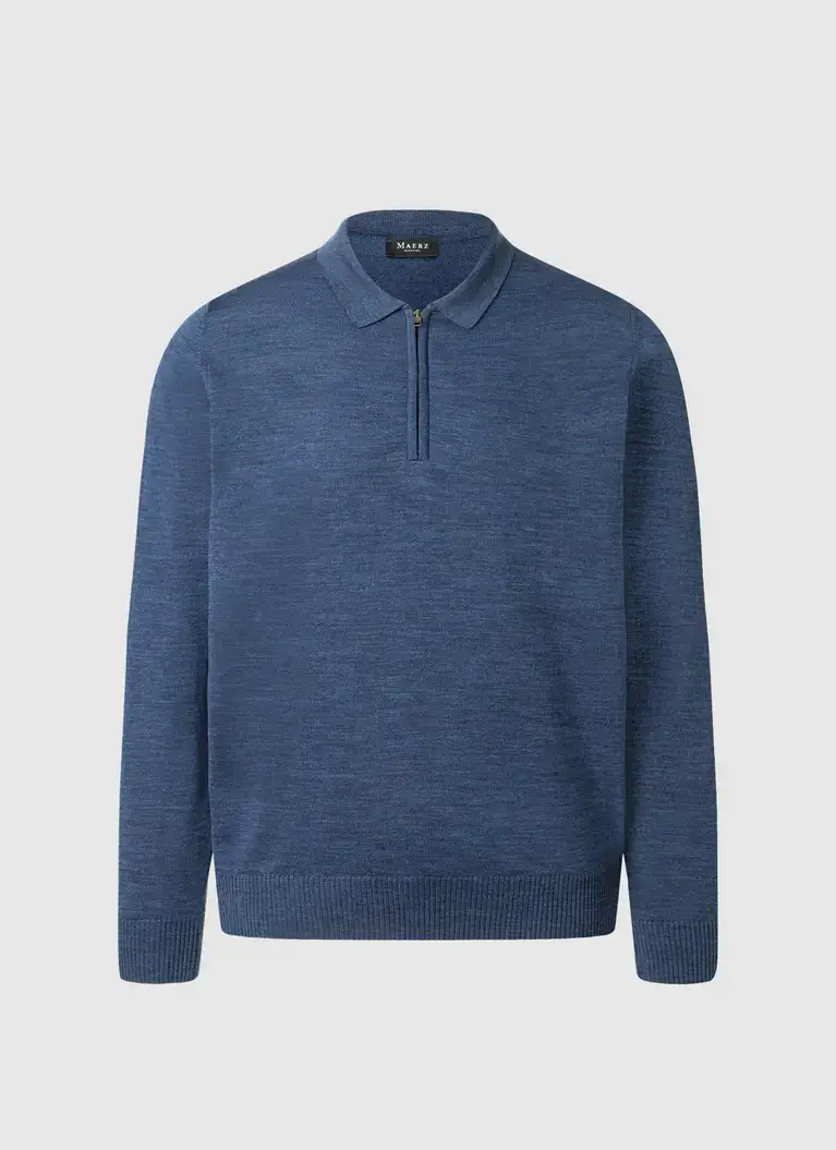 Maerz Muenchen Polokragenpullover100% MerinowolleArt. Nr. 490800-380