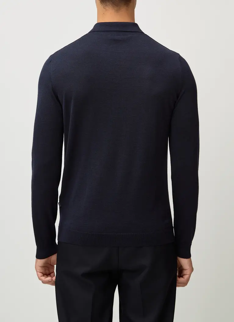 Maerz Muenchen PolokragenpulloverMerino-Seide-CashmereArt. Nr. 426400-399