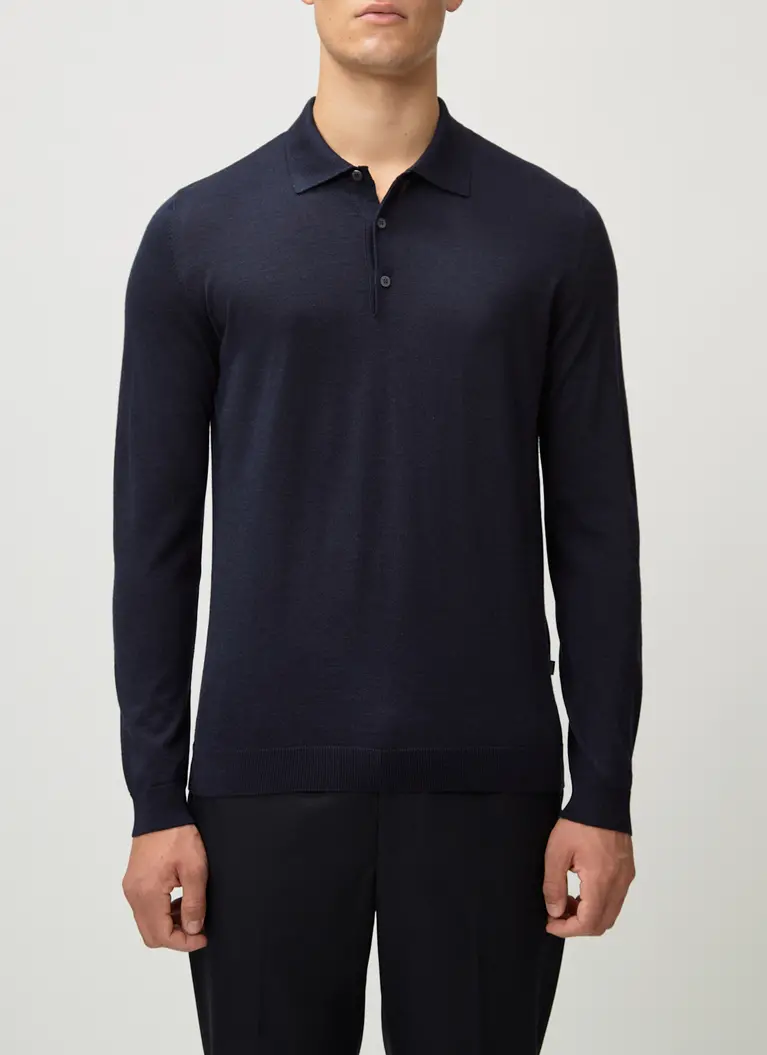 Maerz Muenchen PolokragenpulloverMerino-Seide-CashmereArt. Nr. 426400-399