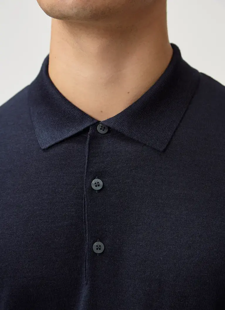 Maerz Muenchen PolokragenpulloverMerino-Seide-CashmereArt. Nr. 426400-399