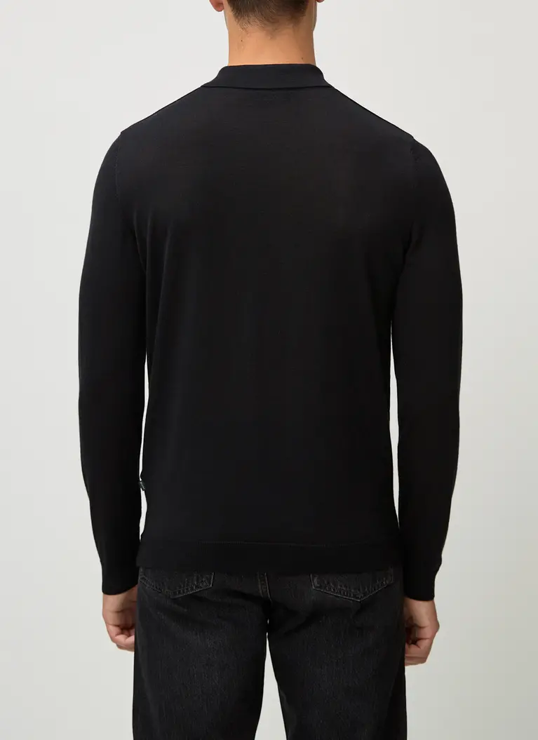 Maerz Muenchen PolokragenpulloverMerino-Seide-CashmereArt. Nr. 426400-595