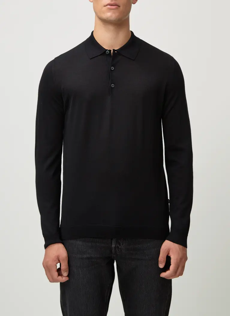 Maerz Muenchen PolokragenpulloverMerino-Seide-CashmereArt. Nr. 426400-595