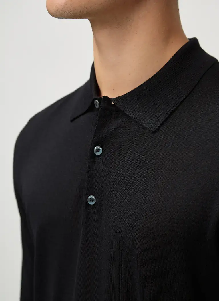 Maerz Muenchen PolokragenpulloverMerino-Seide-CashmereArt. Nr. 426400-595