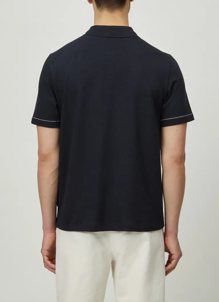 Maerz Muenchen PoloshirtBaumwoll-Leinen-MixArt. Nr. 661400-399