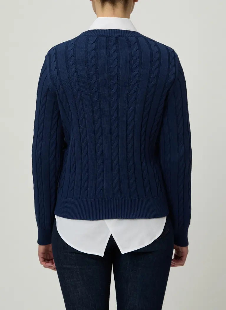 Maerz Muenchen Rundhalspullover100% BaumwolleArt. Nr. 349300-358