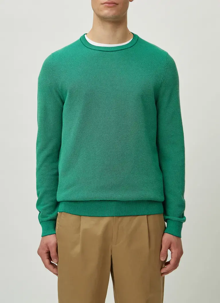 Maerz Muenchen Rundhalspullover100% BiobaumwolleArt. Nr. 464701-216