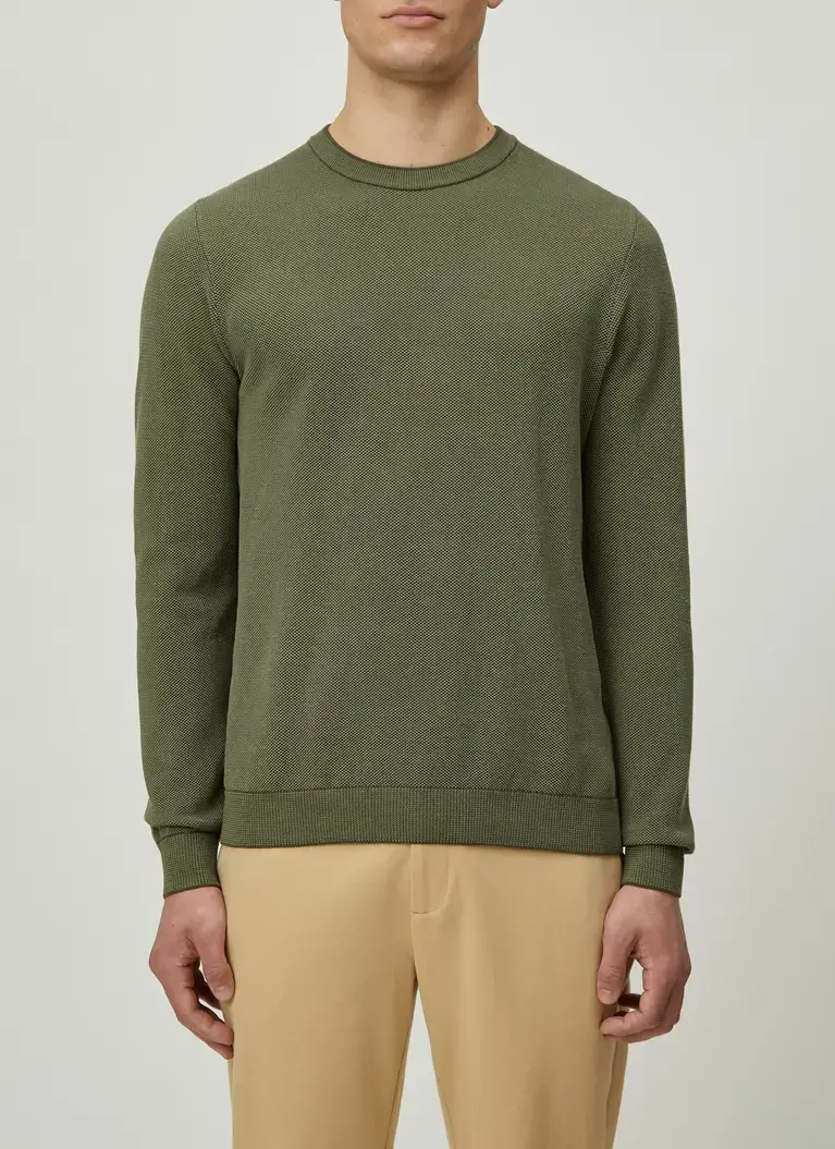 Maerz Muenchen Rundhalspullover100% BiobaumwolleArt. Nr. 464701-297