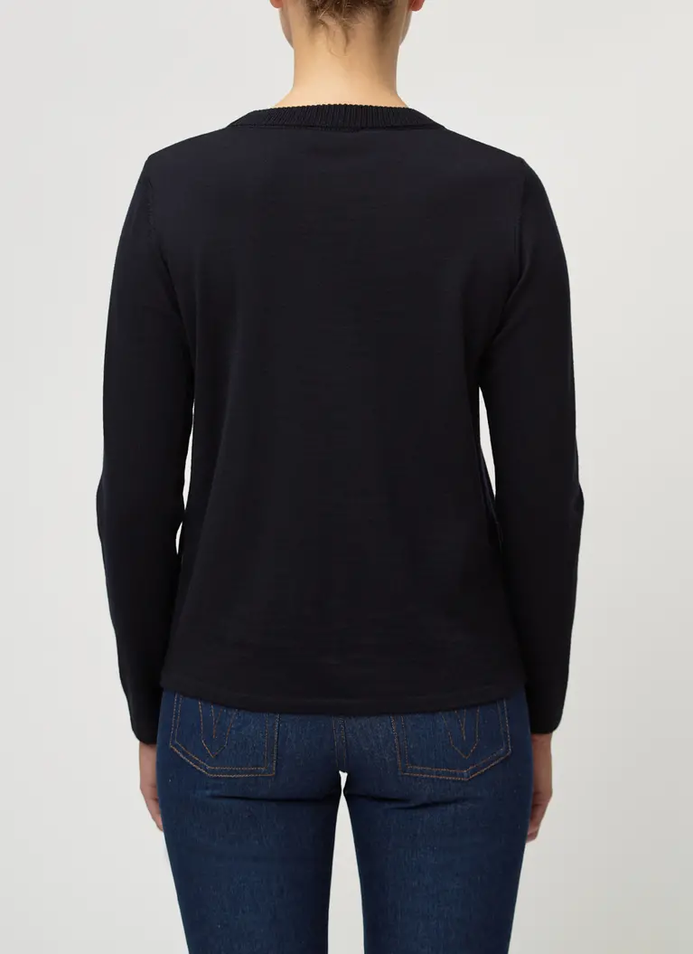 Maerz Muenchen Rundhalspullover100% MerinowolleArt. Nr. 308300-399