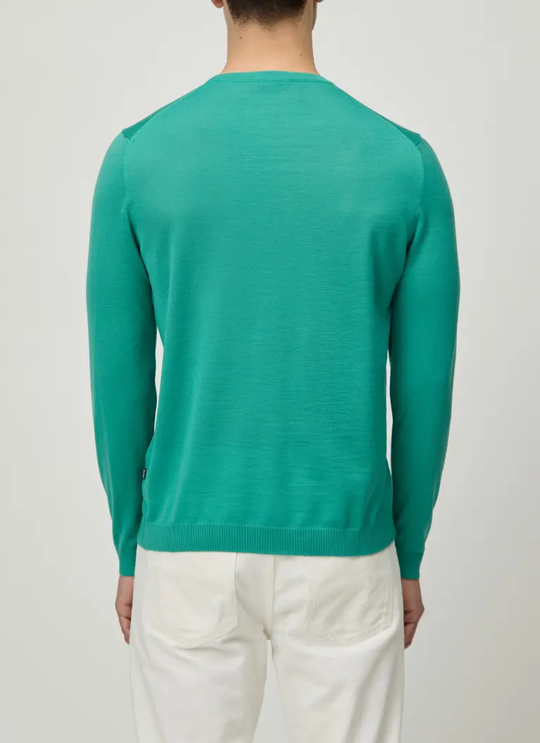 Maerz Muenchen Rundhalspullover100% MerinowolleArt. Nr. 401800-216