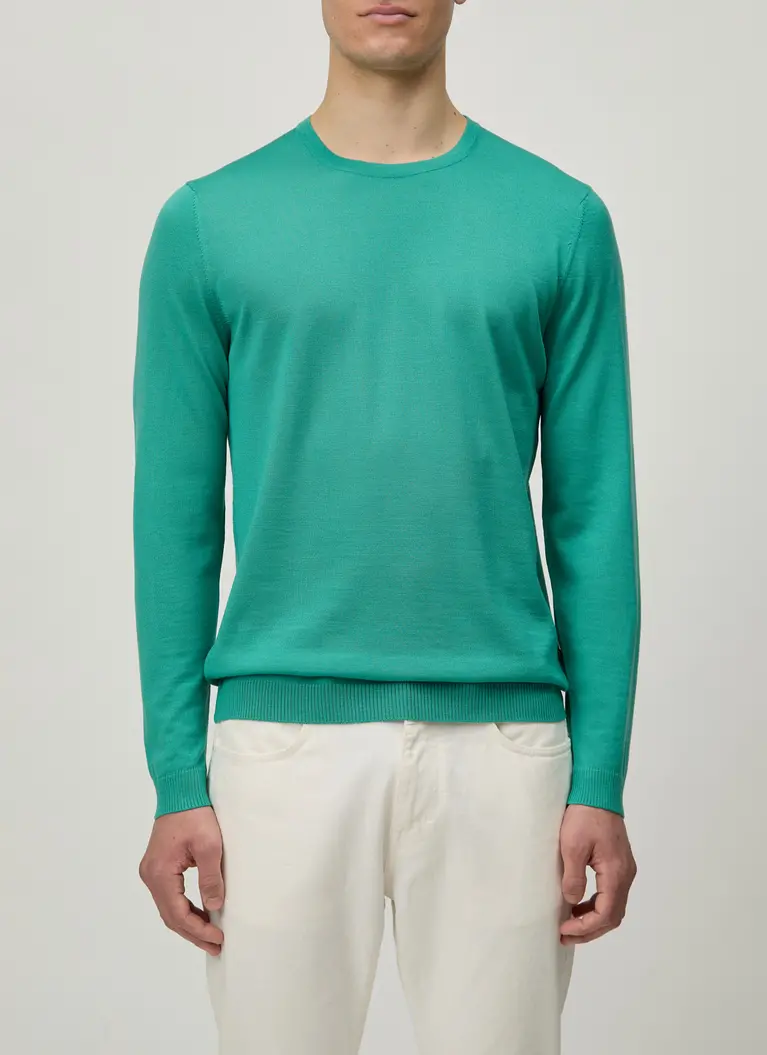 Maerz Muenchen Rundhalspullover100% MerinowolleArt. Nr. 401800-216