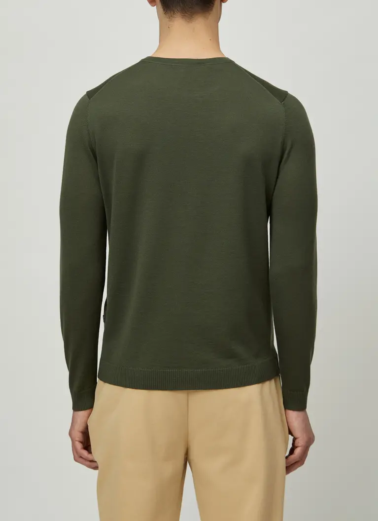 Maerz Muenchen Rundhalspullover100% MerinowolleArt. Nr. 401800-297