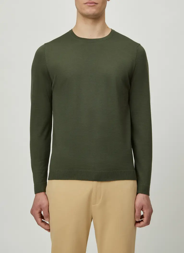 Maerz Muenchen Rundhalspullover100% MerinowolleArt. Nr. 401800-297