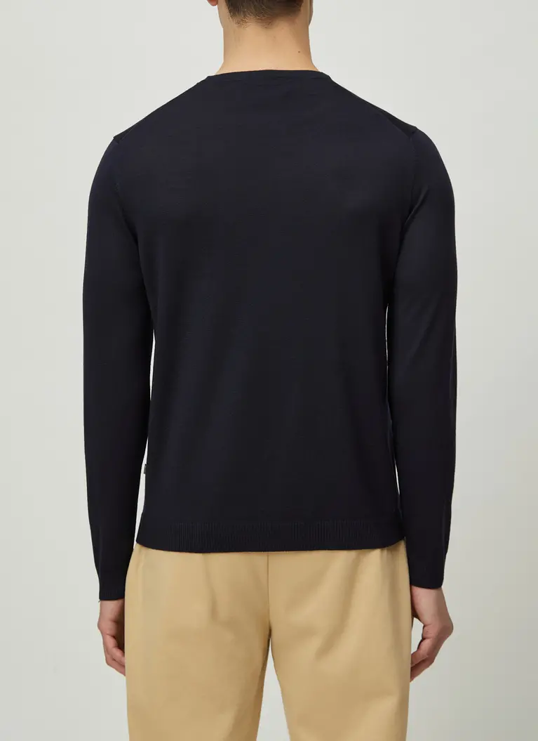 Maerz Muenchen Rundhalspullover100% MerinowolleArt. Nr. 401800-399