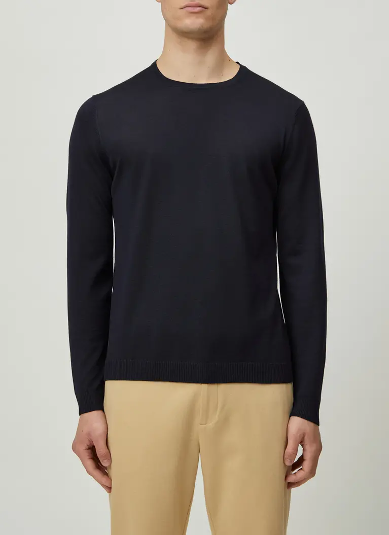 Maerz Muenchen Rundhalspullover100% MerinowolleArt. Nr. 401800-399