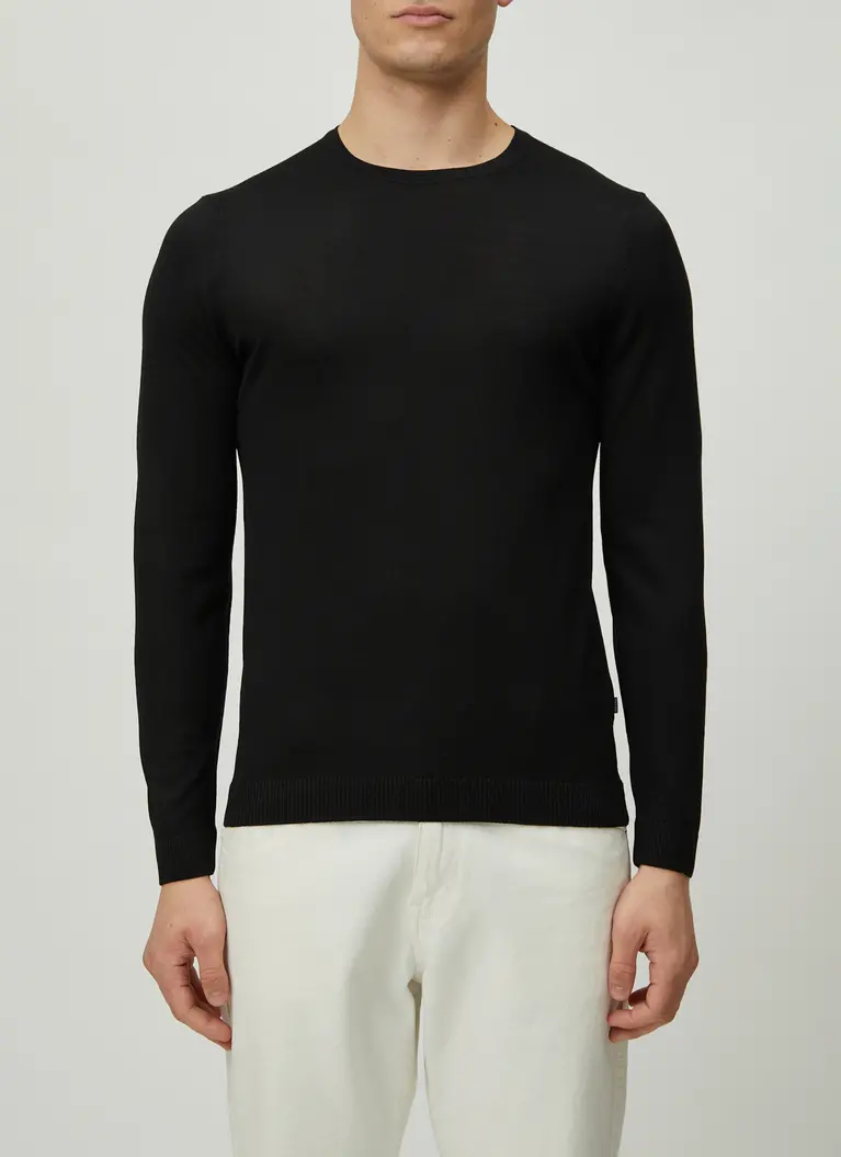 Maerz Muenchen Rundhalspullover100% MerinowolleArt. Nr. 401800-595