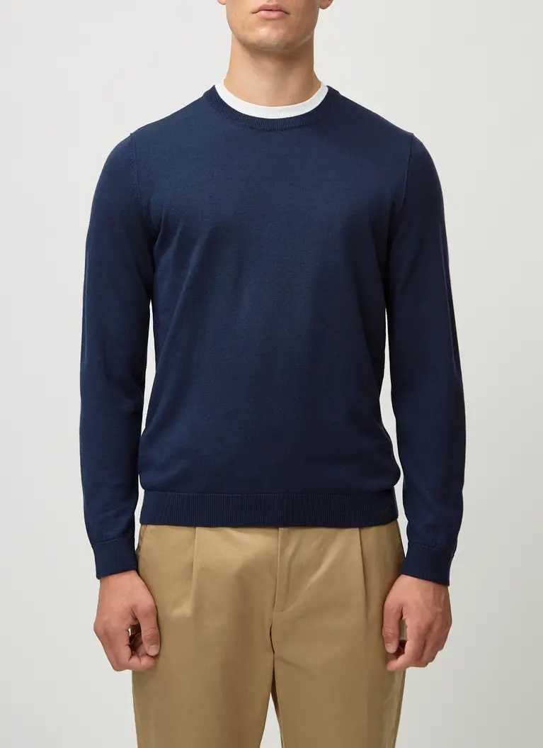 Maerz Muenchen Rundhalspullover100% MerinowolleArt. Nr. 420500-380