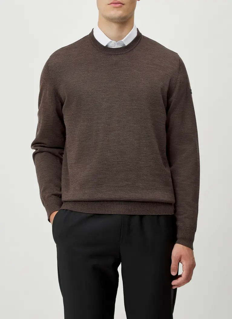 Maerz Muenchen Rundhalspullover100% MerinowolleArt. Nr. 490500-188