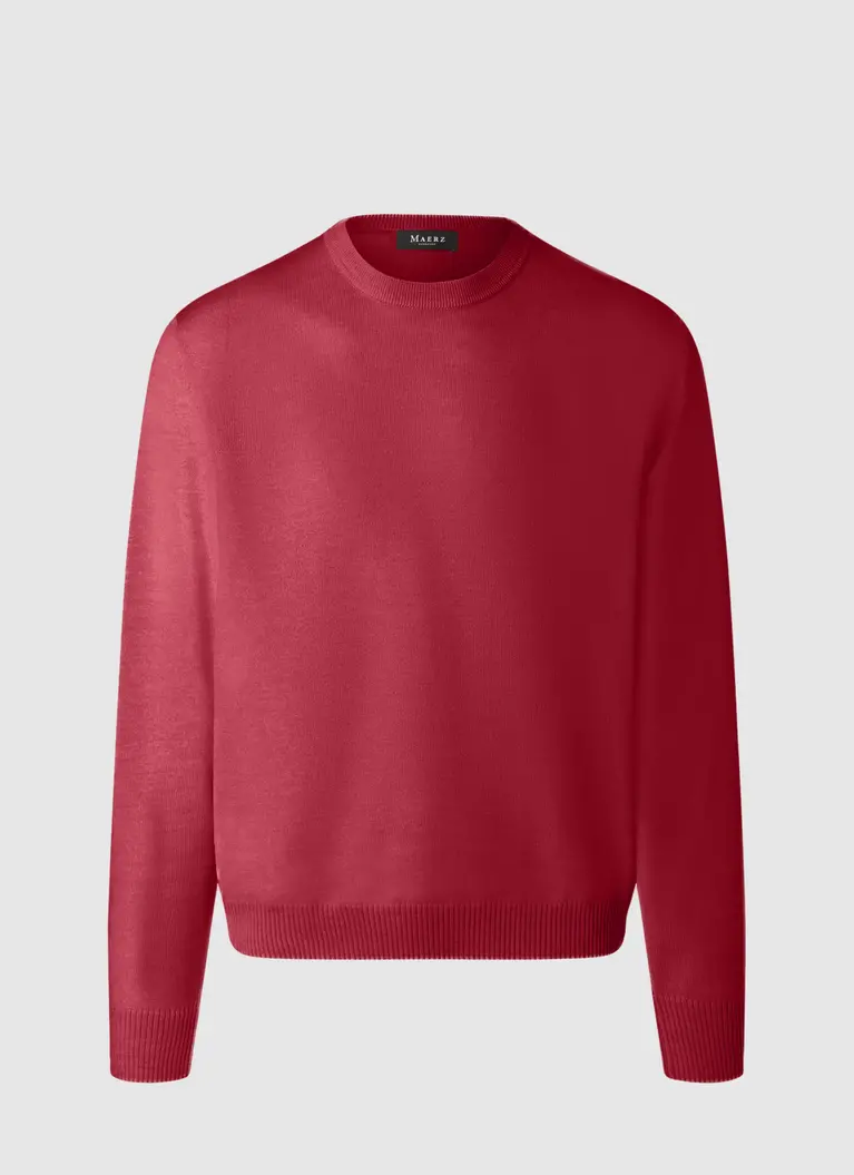 Maerz Muenchen Rundhalspullover100% MerinowolleArt. Nr. 490500-452