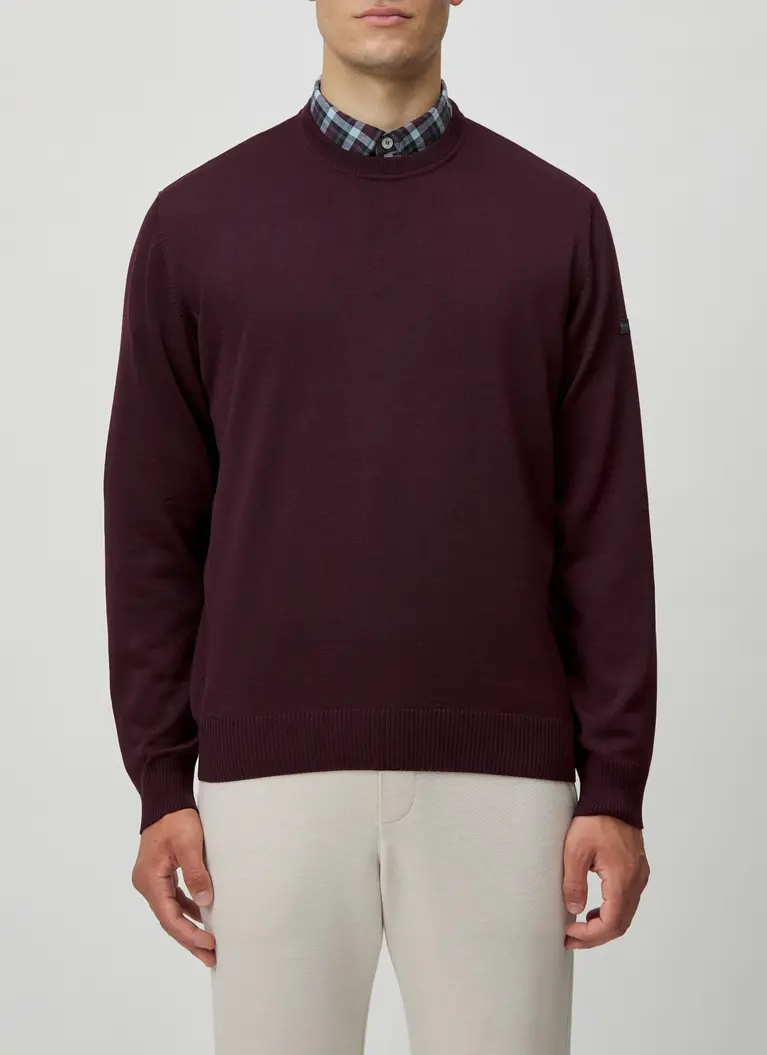 Maerz Muenchen Rundhalspullover100% MerinowolleArt. Nr. 490500-488