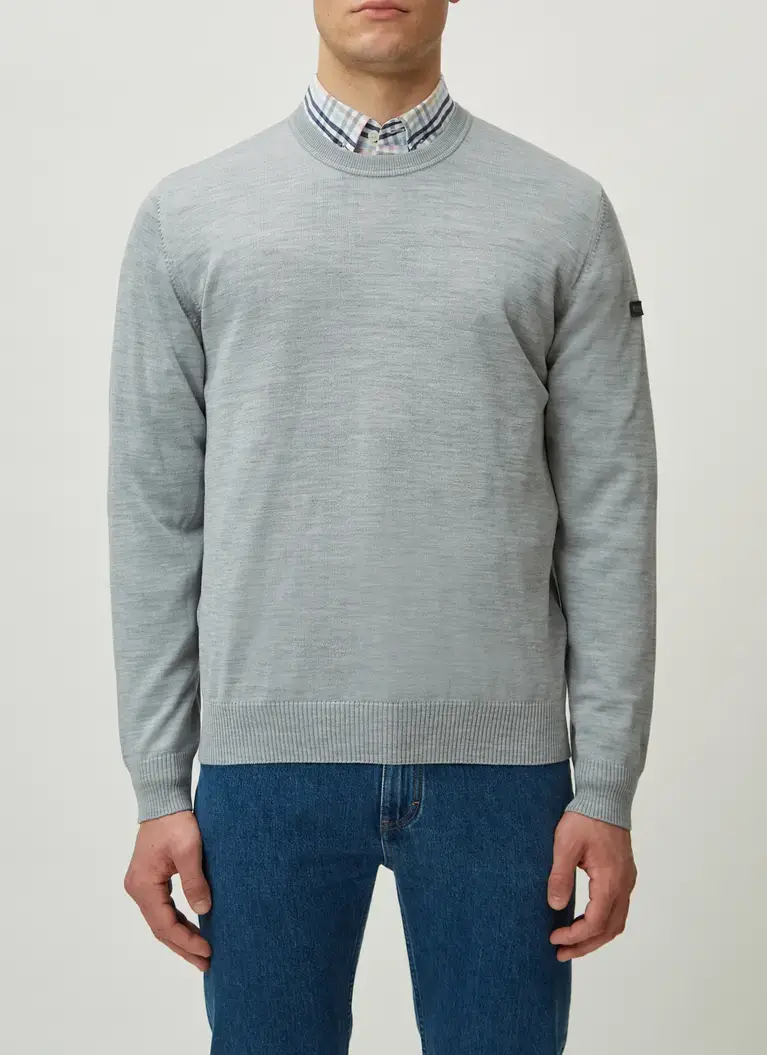 Maerz Muenchen Rundhalspullover100% MerinowolleArt. Nr. 490500-519