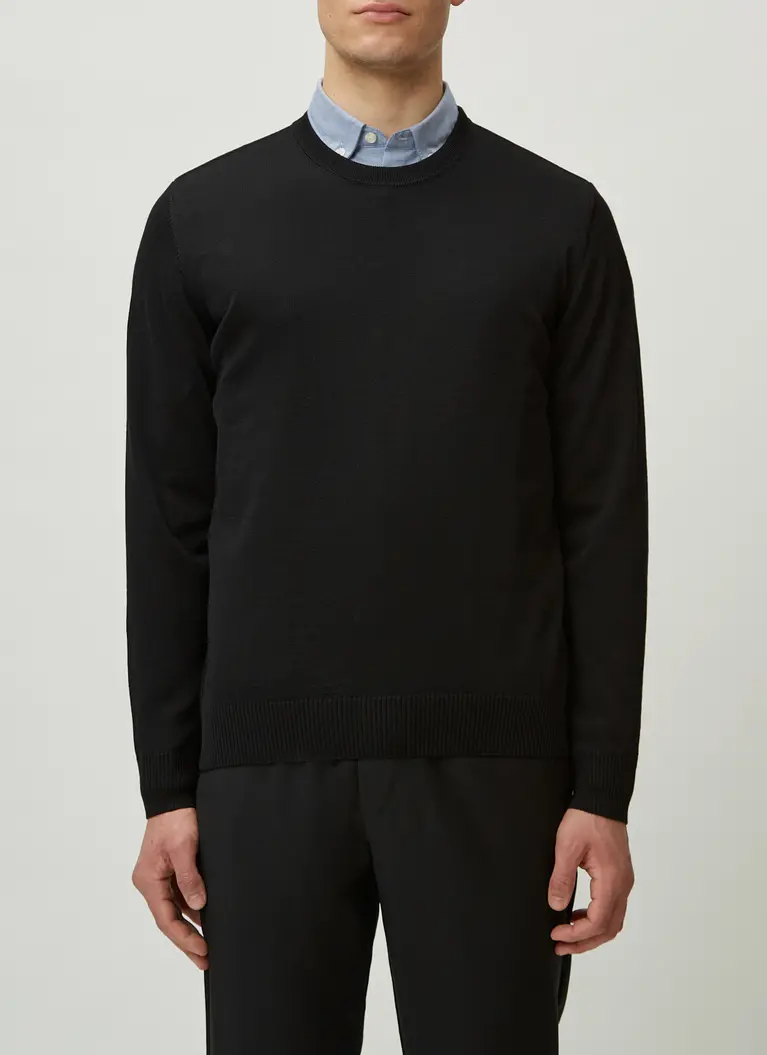 Maerz Muenchen Rundhalspullover100% MerinowolleArt. Nr. 490500-595