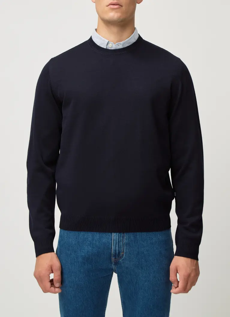 Maerz Muenchen Rundhalspullover100% MerinowolleArt. Nr. 490590-399