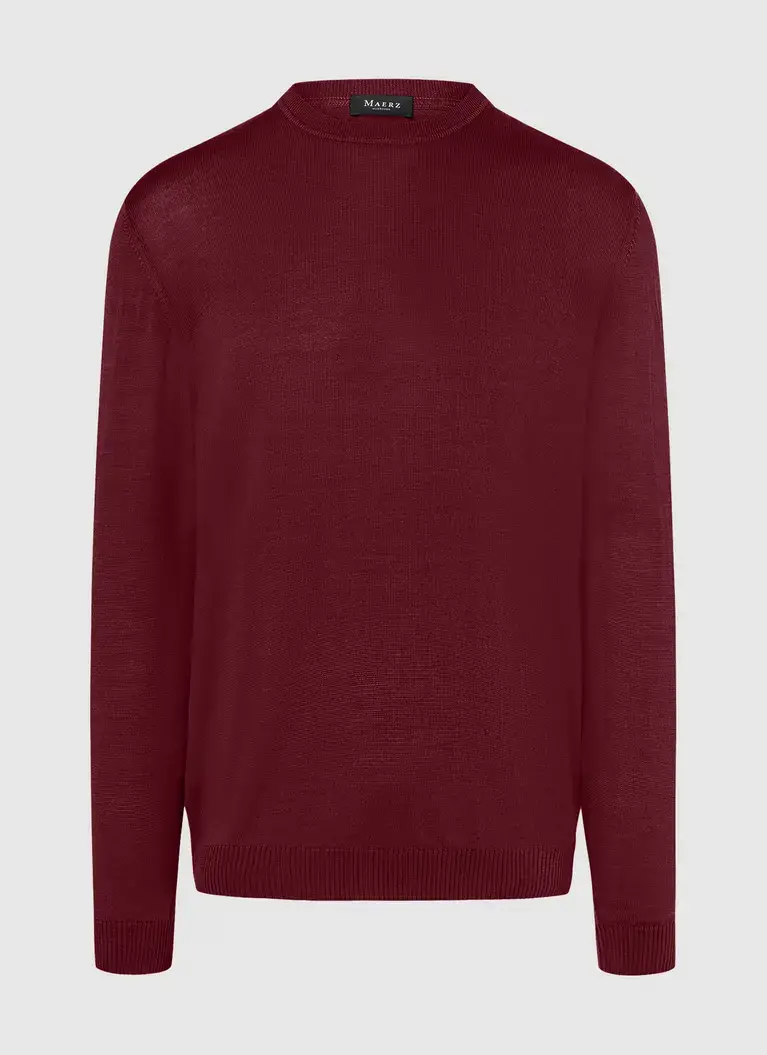 Maerz Muenchen Rundhalspullover100% MerinowolleArt. Nr. 490590-495