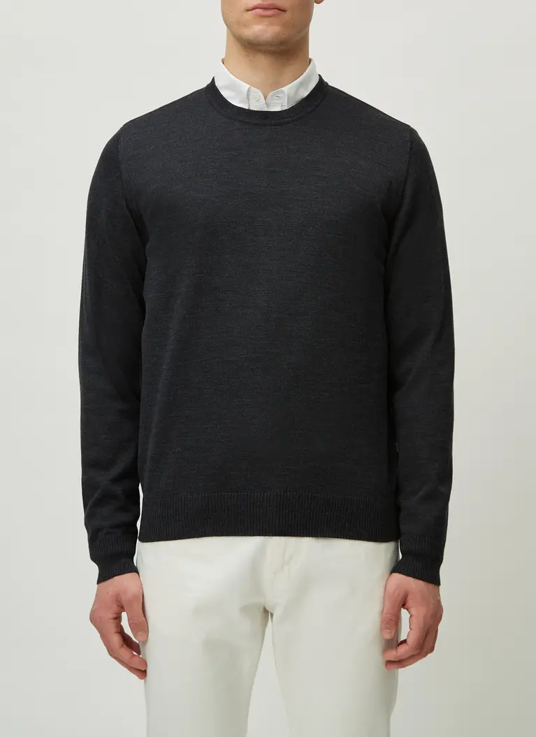 Maerz Muenchen Rundhalspullover100% MerinowolleArt. Nr. 490590-591