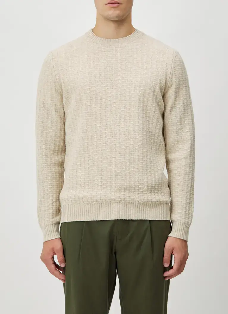 Maerz Muenchen Rundhalspullover100% SchurwolleArt. Nr. 445300-117