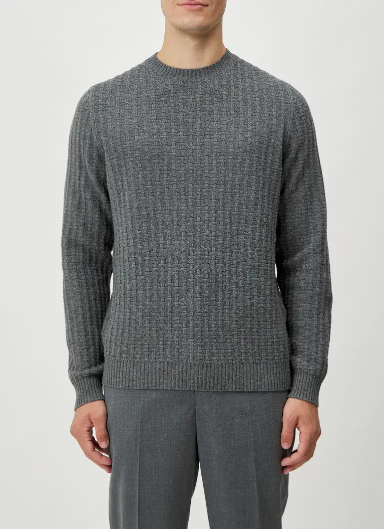 Maerz Muenchen Rundhalspullover100% SchurwolleArt. Nr. 445300-579