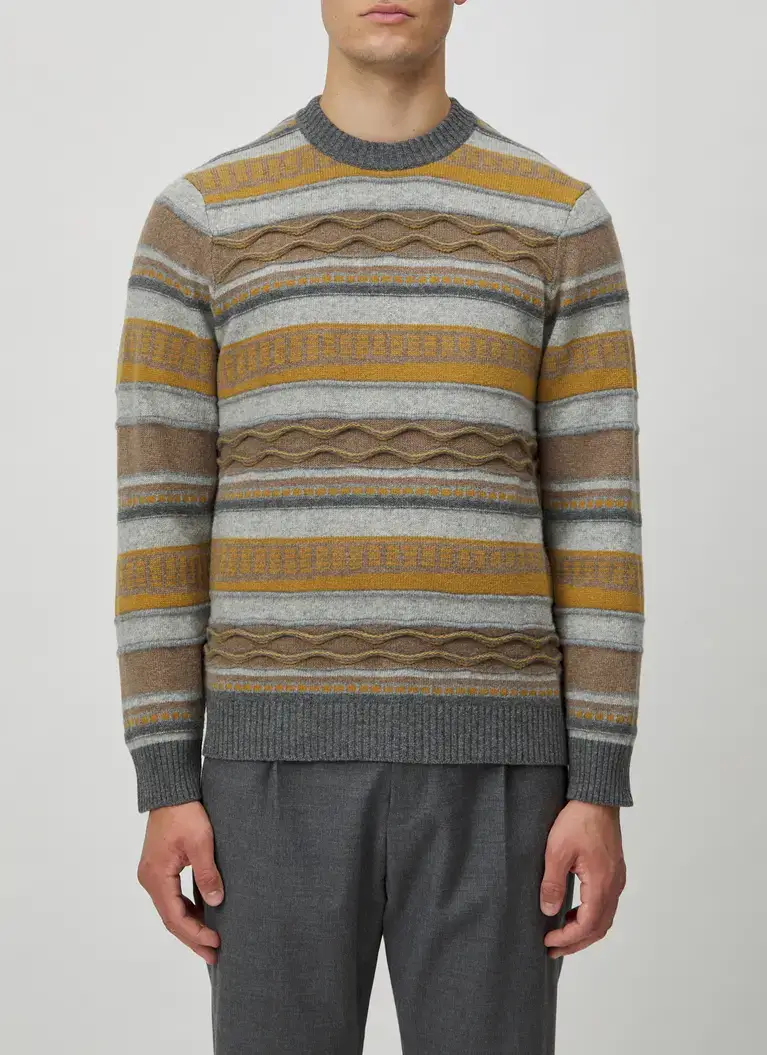 Maerz Muenchen Rundhalspullover100% SchurwolleArt. Nr. 468201-579