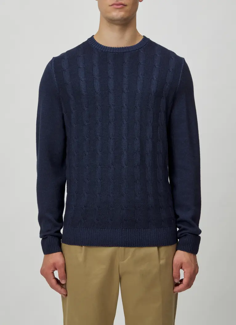 Maerz Muenchen Rundhalspullover100% SchurwolleArt. Nr. 480000-399