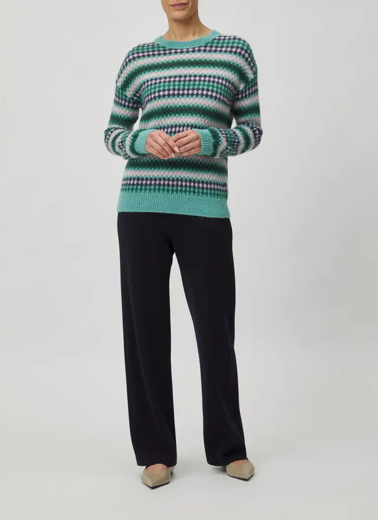 Maerz Muenchen RundhalspulloverAlpaka-Mohair-MixArt. Nr. 331101-828