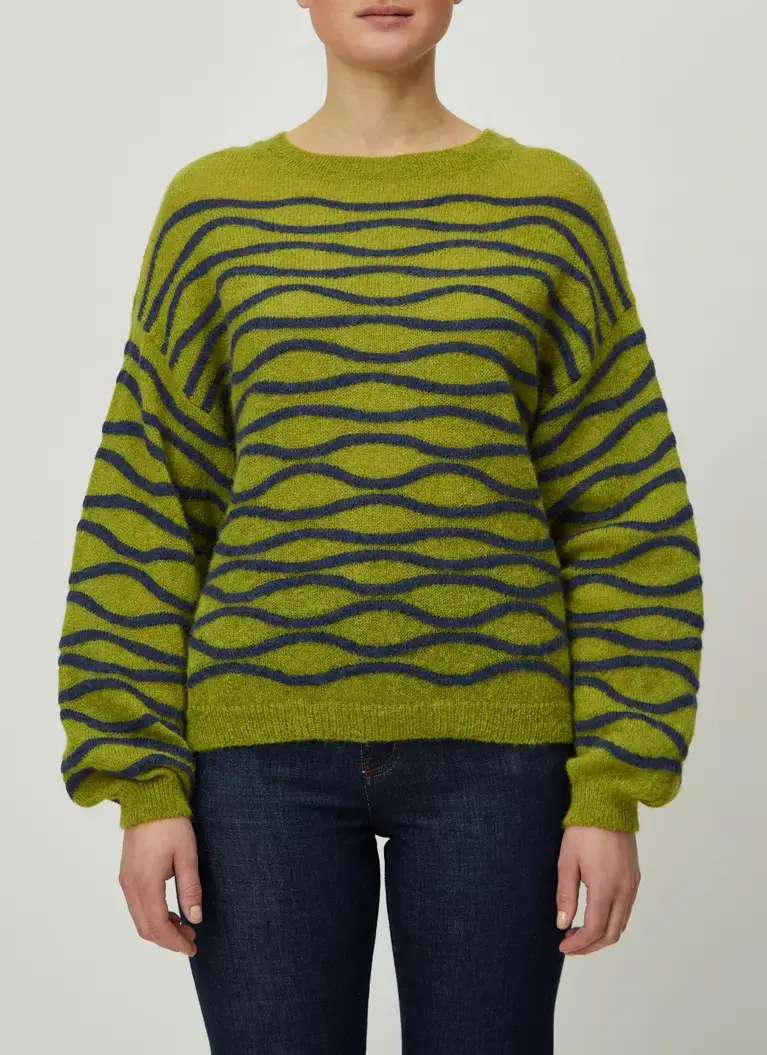 Maerz Muenchen RundhalspulloverAlpaka-Mohair-MixArt. Nr. 348101-282