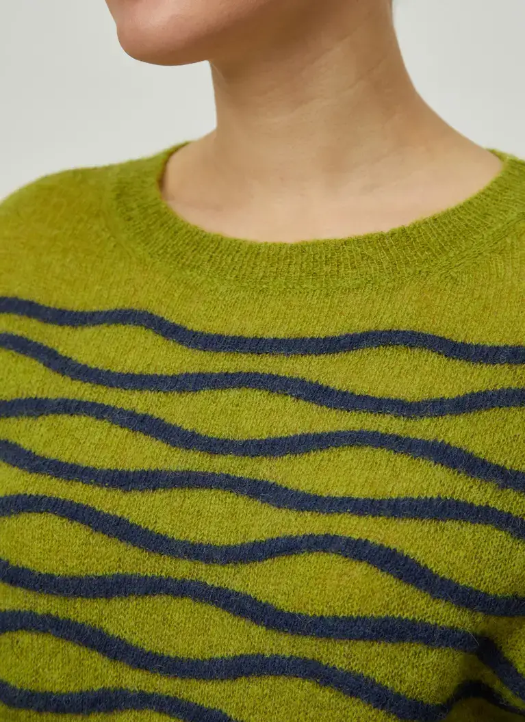 Maerz Muenchen RundhalspulloverAlpaka-Mohair-MixArt. Nr. 348101-282