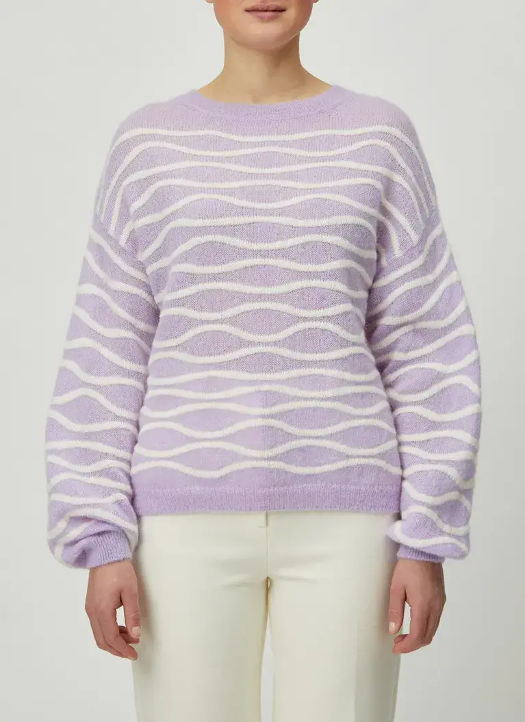 Maerz Muenchen RundhalspulloverAlpaka-Mohair-MixArt. Nr. 348101-733