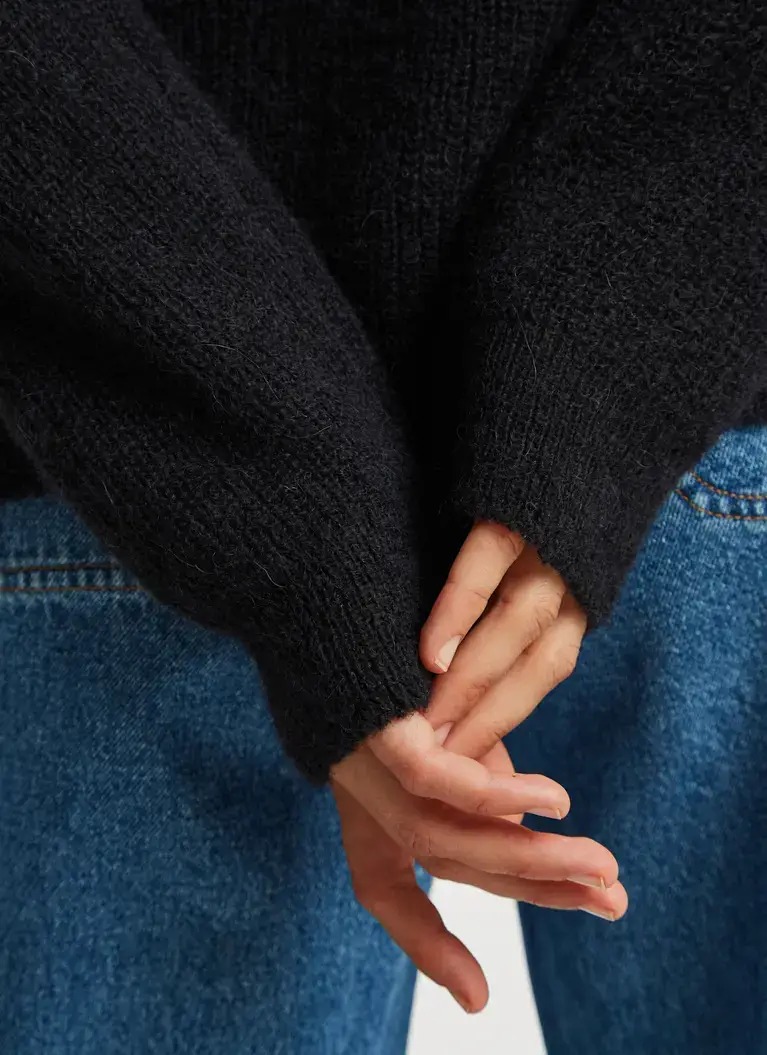 Maerz Muenchen RundhalspulloverAlpaka-Mohair-MixArt. Nr. 365500-595