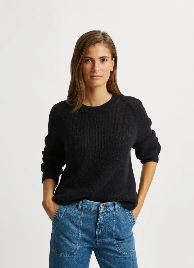 Maerz Muenchen RundhalspulloverAlpaka-Mohair-MixArt. Nr. 365500-595