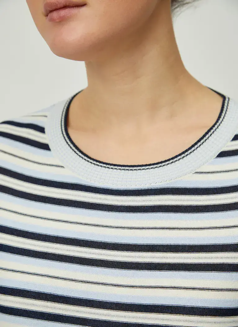 Maerz Muenchen RundhalspulloverBaumwoll-Viskose-MischungArt. Nr. 350801-340