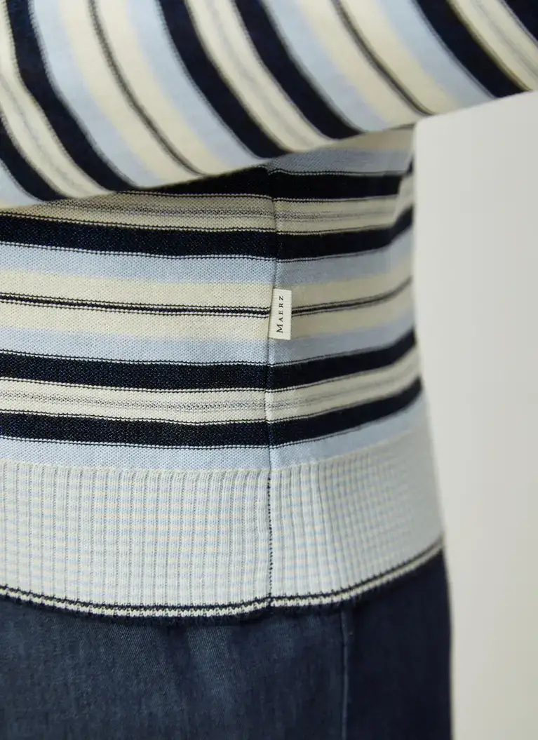 Maerz Muenchen RundhalspulloverBaumwoll-Viskose-MischungArt. Nr. 350801-340