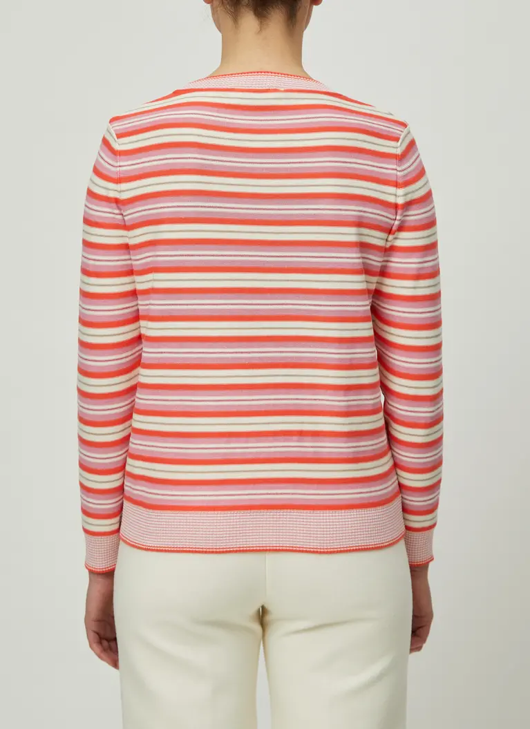 Maerz Muenchen RundhalspulloverBaumwoll-Viskose-MischungArt. Nr. 350801-139