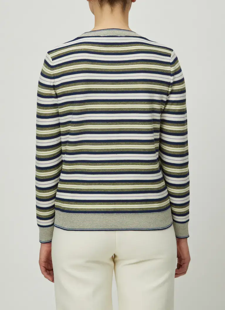 Maerz Muenchen RundhalspulloverBaumwoll-Viskose-MischungArt. Nr. 350801-358