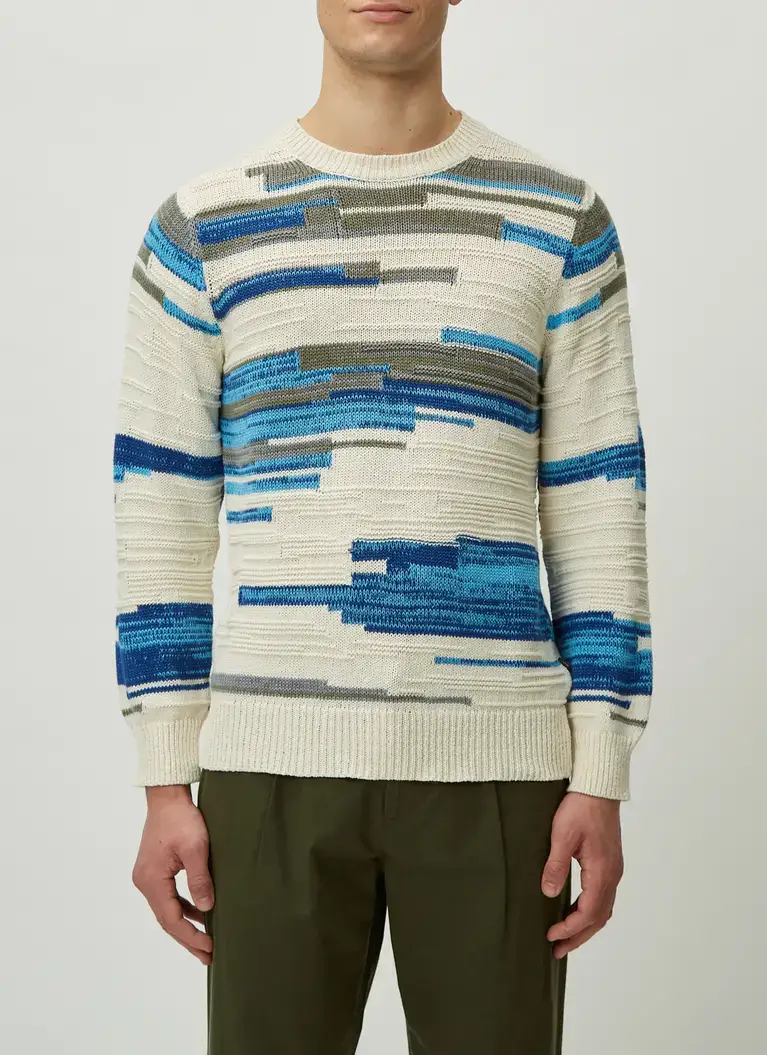 Maerz Muenchen RundhalspulloverBaumwollmischungArt. Nr. 443801-109