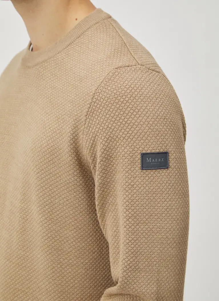 Maerz Muenchen RundhalspulloverBaumwollmischungArt. Nr. 450701-120